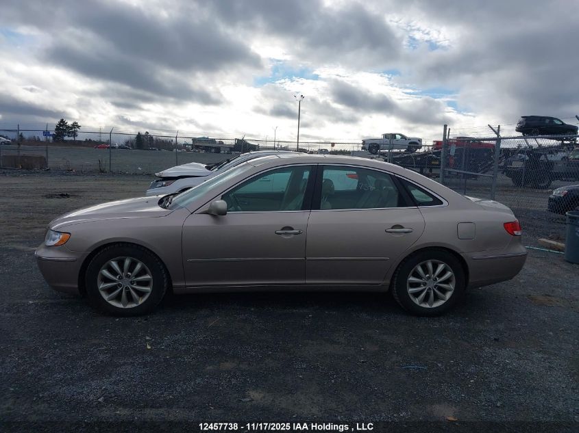 2007 Hyundai Azera Gls/Limited VIN: KMHFC46F37A218924 Lot: 12457738