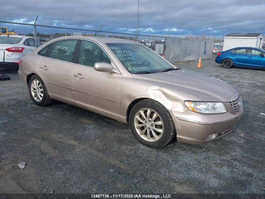 2007 Hyundai Azera Gls/Limited VIN: KMHFC46F37A218924 Lot: 12457738
