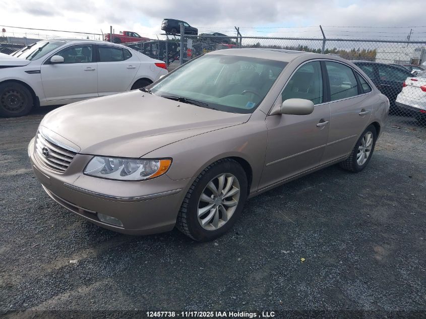 2007 Hyundai Azera Gls/Limited VIN: KMHFC46F37A218924 Lot: 12457738