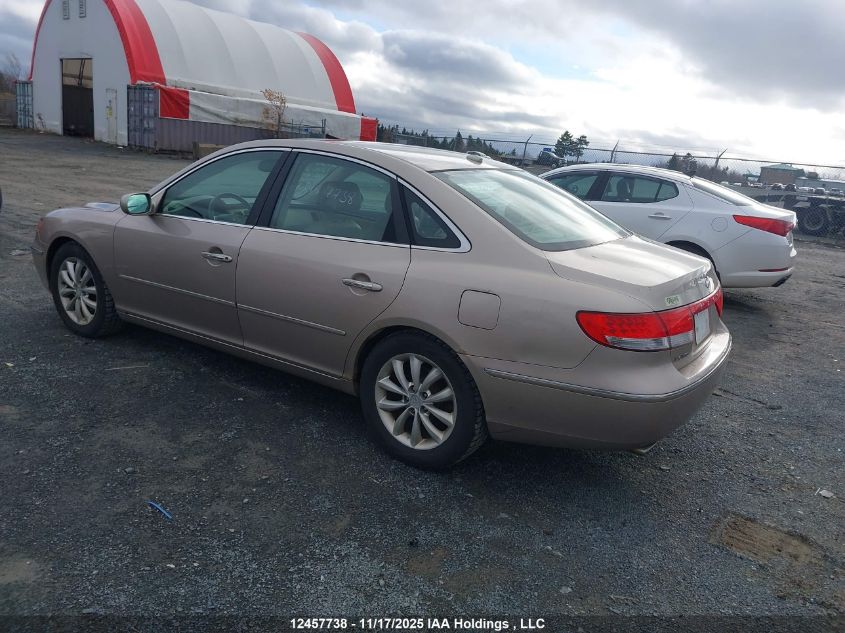 2007 Hyundai Azera Gls/Limited VIN: KMHFC46F37A218924 Lot: 12457738