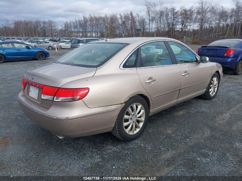 2007 Hyundai Azera Gls/Limited VIN: KMHFC46F37A218924 Lot: 12457738