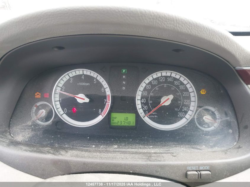 2007 Hyundai Azera Gls/Limited VIN: KMHFC46F37A218924 Lot: 12457738