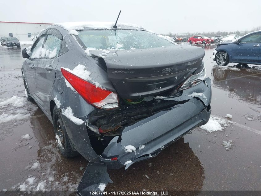 2015 Hyundai Accent Gls VIN: KMHCT4AE2FU825945 Lot: 12457741