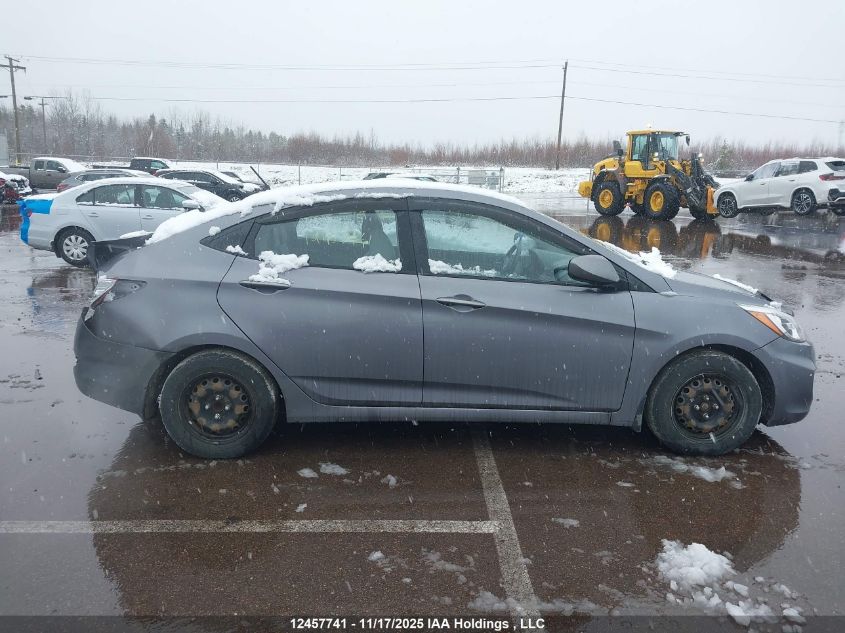 2015 Hyundai Accent Gls VIN: KMHCT4AE2FU825945 Lot: 12457741