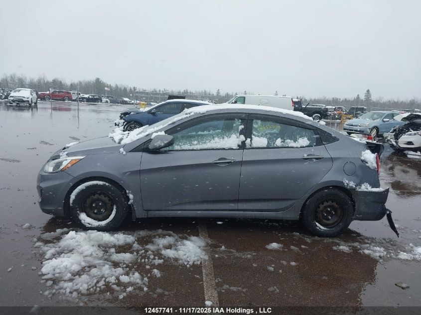 2015 Hyundai Accent Gls VIN: KMHCT4AE2FU825945 Lot: 12457741