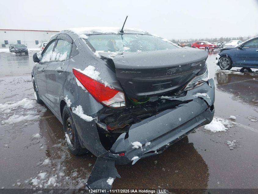 2015 Hyundai Accent Gls VIN: KMHCT4AE2FU825945 Lot: 12457741