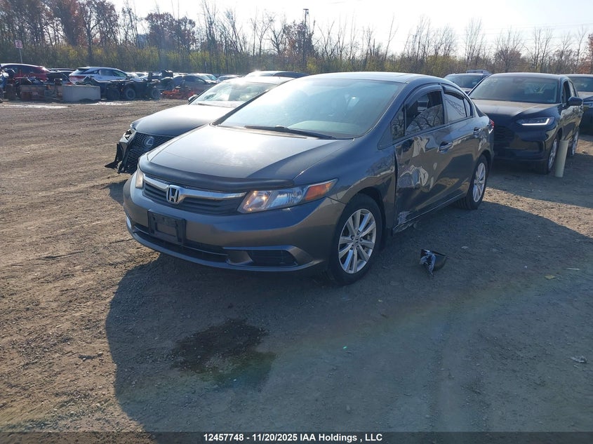 2HGFB2F51CH115940 2012 HONDA CIVIC photo no. 2