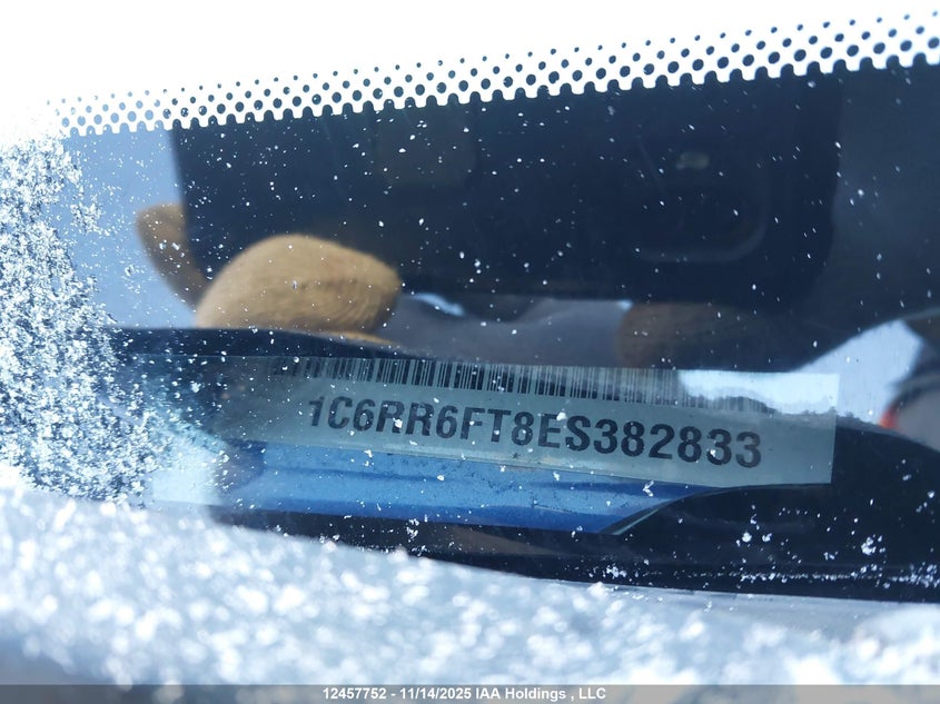 2014 Ram 1500 St VIN: 1C6RR6FT8ES382833 Lot: 12457752