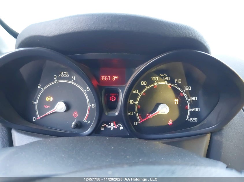 2011 Ford Fiesta S VIN: 3FADP4AJ6BM168629 Lot: 12457758