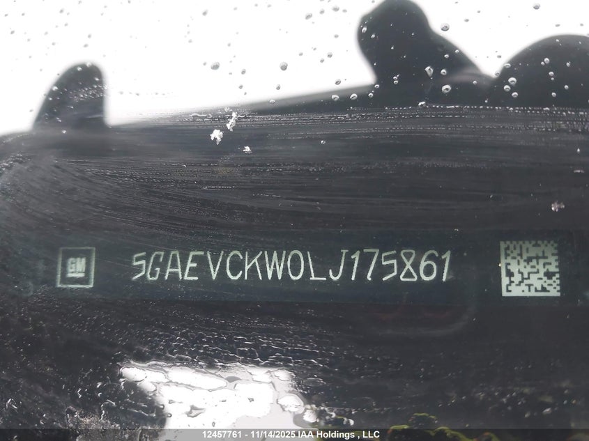 2020 Buick Enclave Avenir VIN: 5GAEVCKW0LJ175861 Lot: 12457761