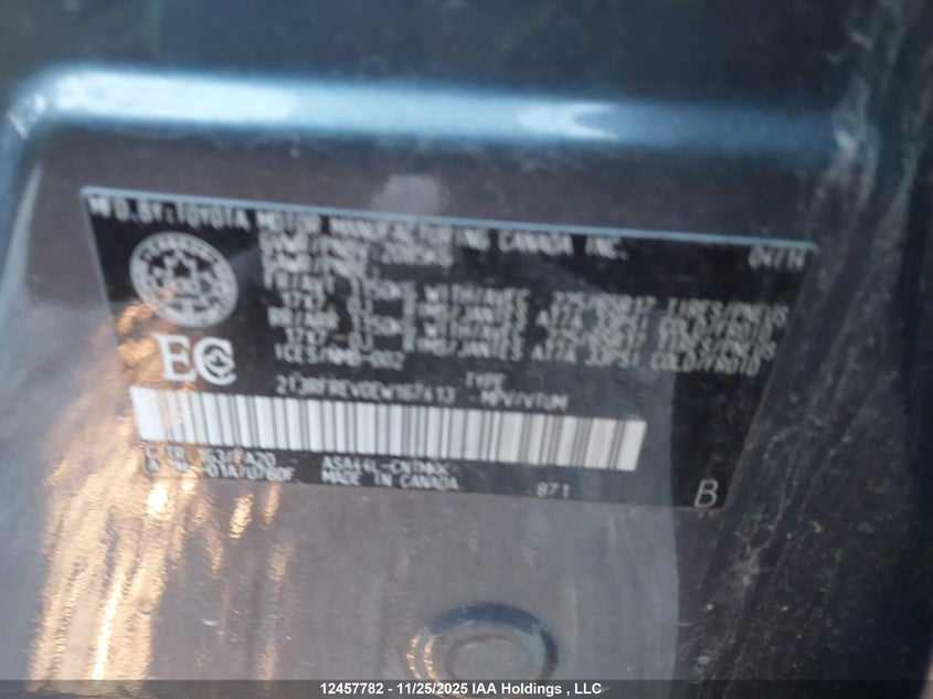 2014 Toyota Rav4 Xle VIN: 2T3RFREV0EW167413 Lot: 12457782