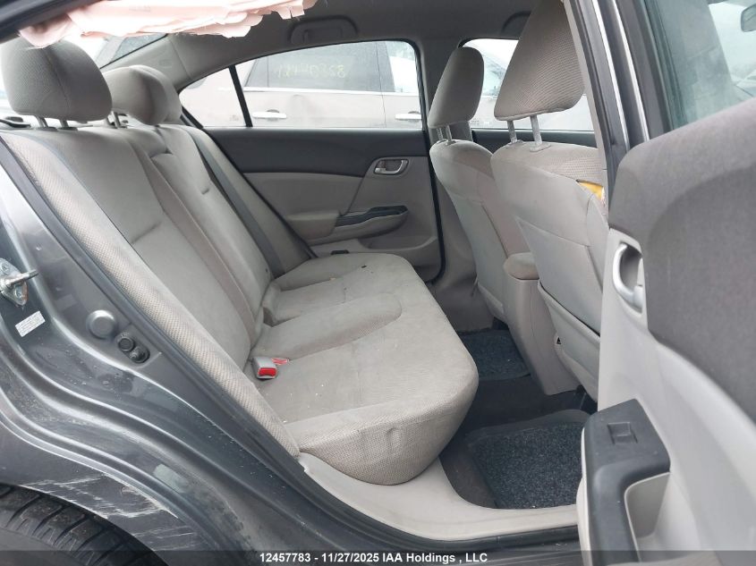 2012 Honda Civic Lx VIN: 2HGFB2F45CH115608 Lot: 12457783