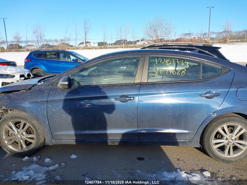 2018 Hyundai Elantra VIN: KMHD84LF0JU697628 Lot: 12457784