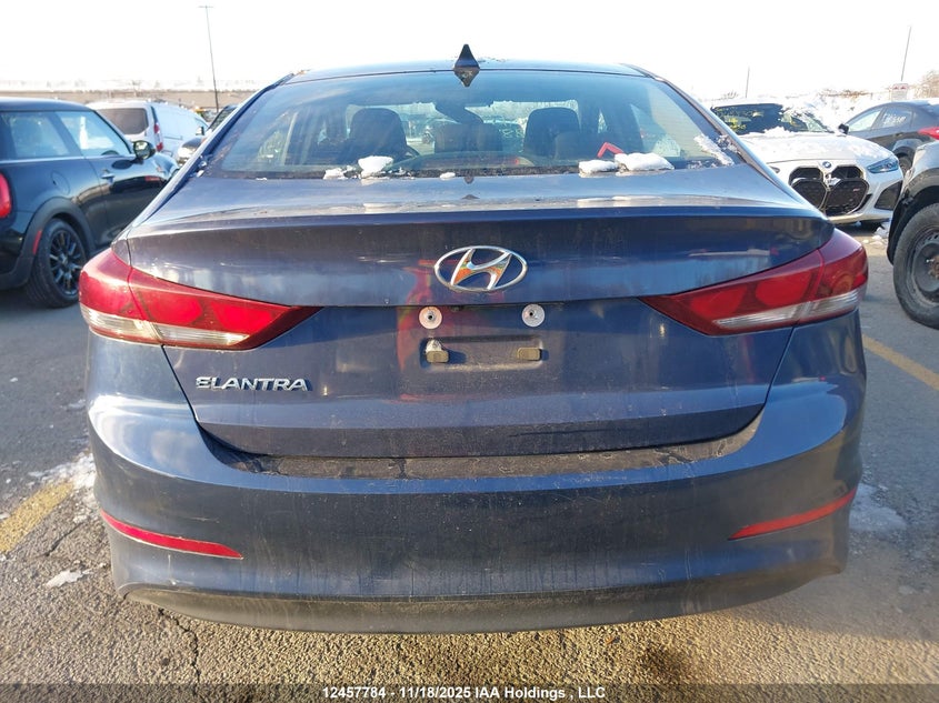 2018 Hyundai Elantra VIN: KMHD84LF0JU697628 Lot: 12457784