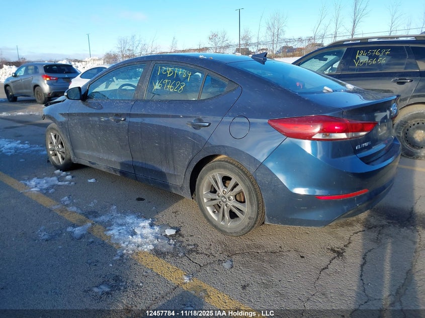 KMHD84LF0JU697628 2018 HYUNDAI ELANTRA photo no. 3
