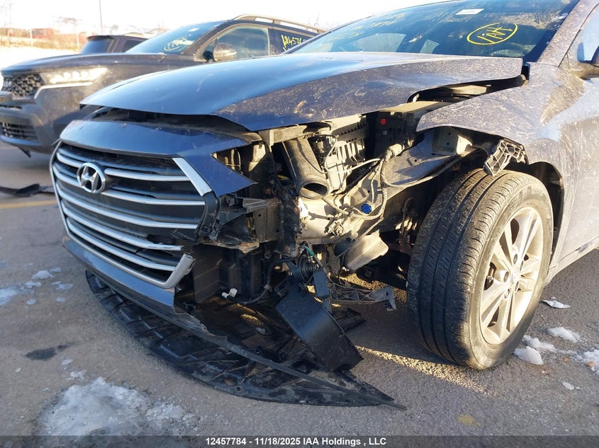 2018 Hyundai Elantra VIN: KMHD84LF0JU697628 Lot: 12457784