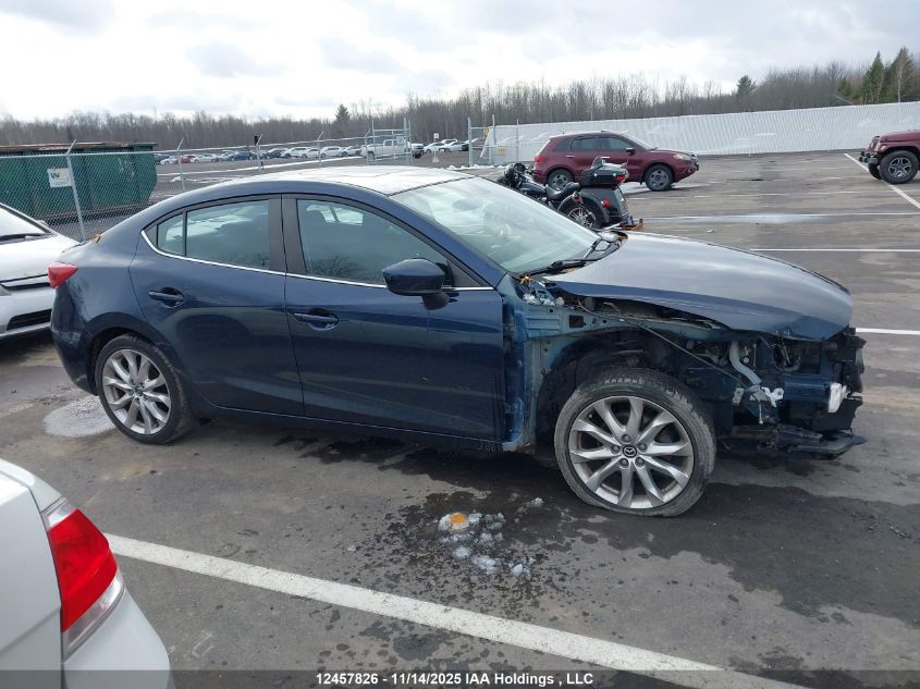 2015 Mazda Mazda3 Gt VIN: JM1BM1W39F1230045 Lot: 12457826