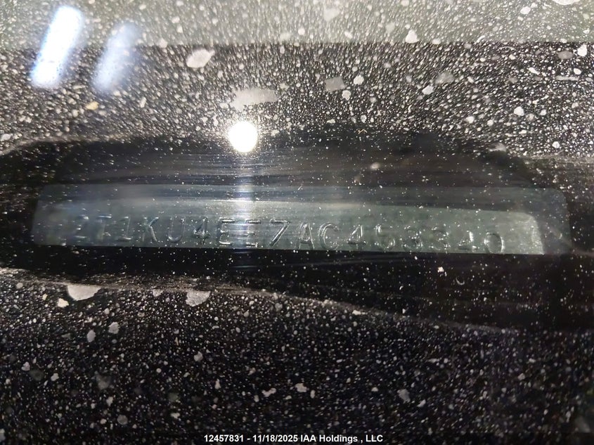 2010 Toyota Matrix VIN: 2T1KU4EE7AC453340 Lot: 12457831