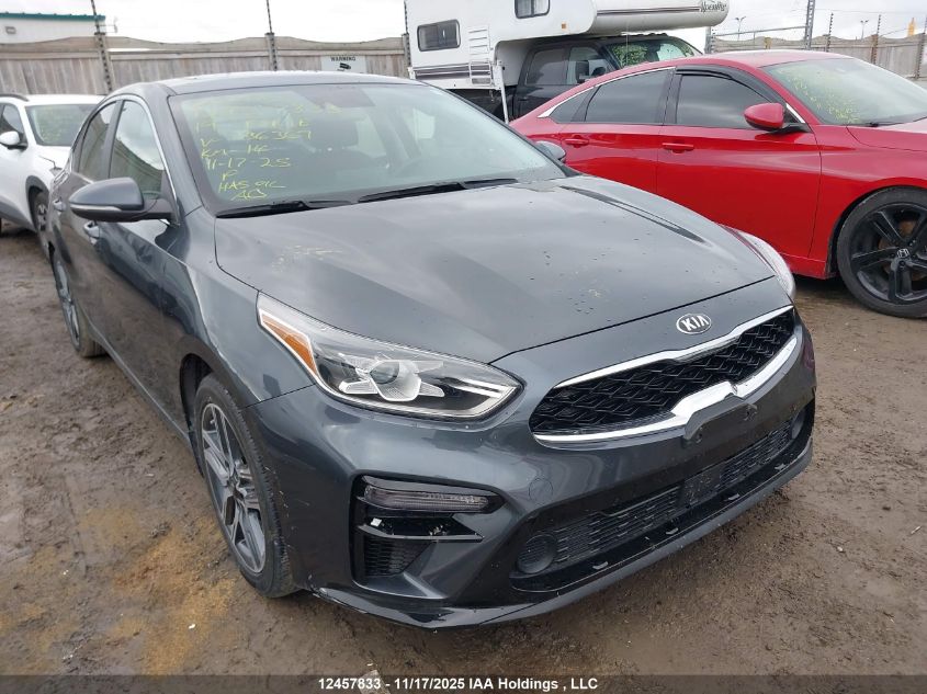 2019 Kia Forte Ex VIN: 3KPF54AD8KE036369 Lot: 12457833