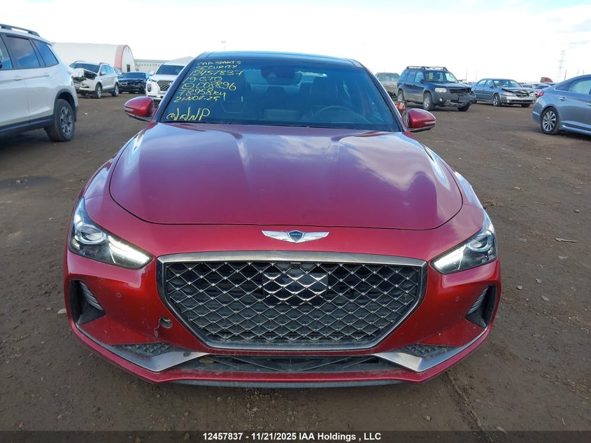 2019 Genesis G70 3.3T Sport VIN: KMTG74LE2KU008896 Lot: 12457837