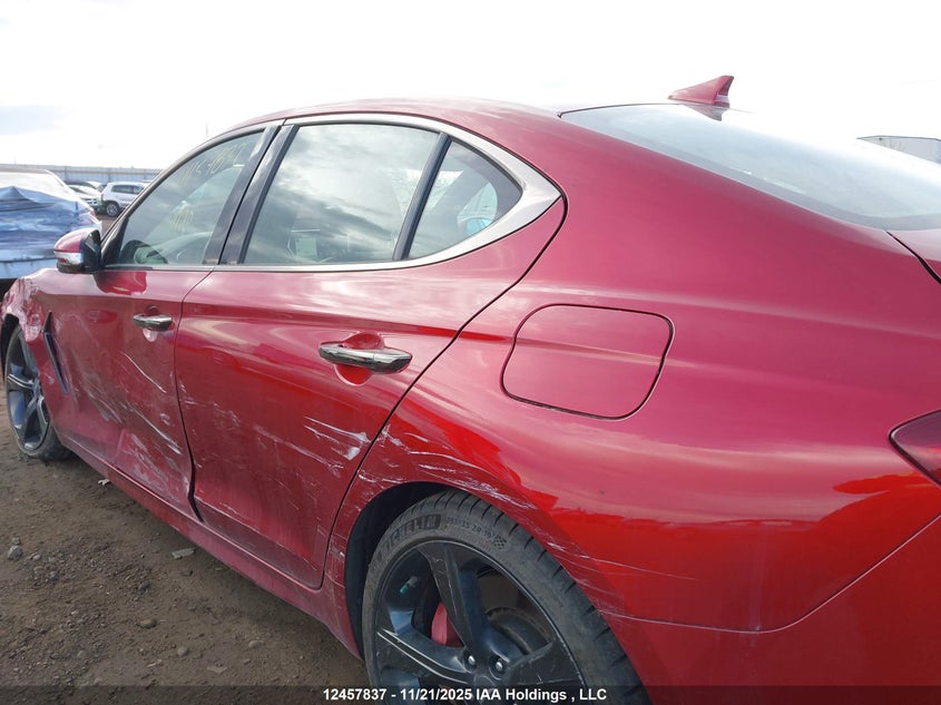 2019 Genesis G70 3.3T Sport VIN: KMTG74LE2KU008896 Lot: 12457837