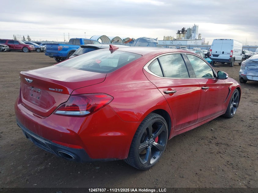 KMTG74LE2KU008896 2019 GENESIS G70 photo no. 4