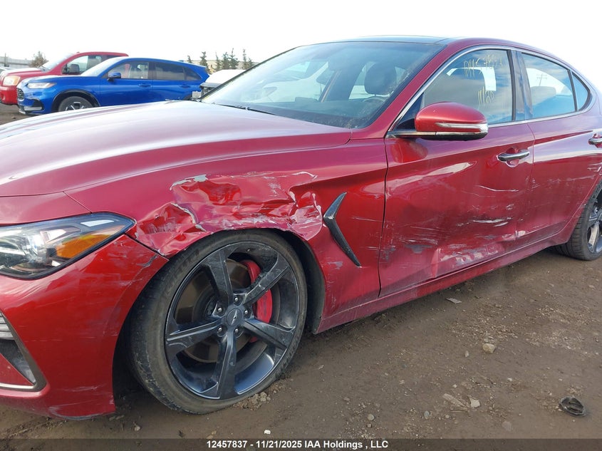 2019 Genesis G70 3.3T Sport VIN: KMTG74LE2KU008896 Lot: 12457837