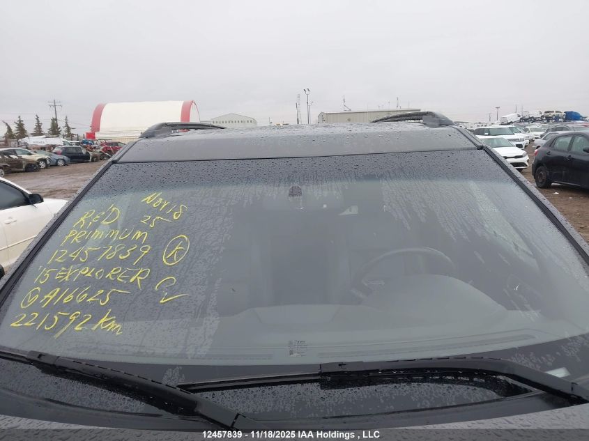 2015 Ford Explorer Sport VIN: 1FM5K8GT5FGA16625 Lot: 12457839