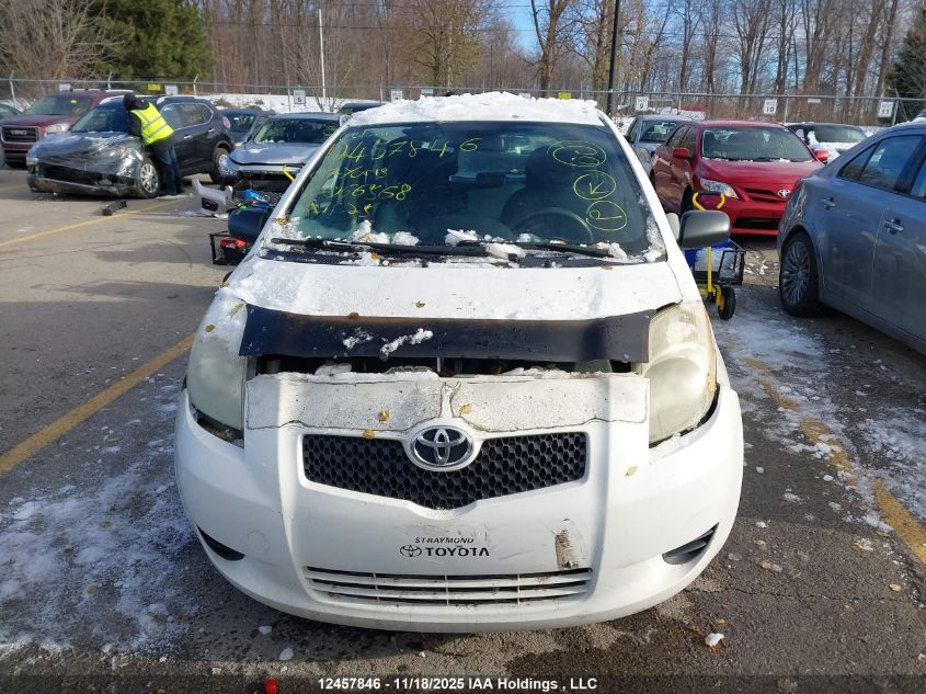 2007 Toyota Yaris VIN: JTDKT923775066568 Lot: 12457846