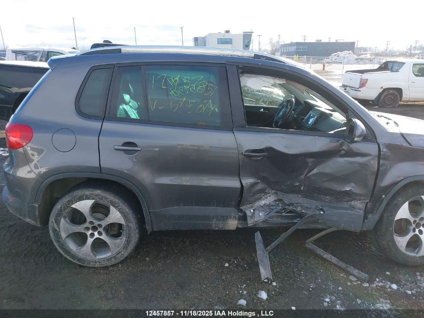 2013 Volkswagen Tiguan VIN: WVGJV3AX7DW595074 Lot: 12457857