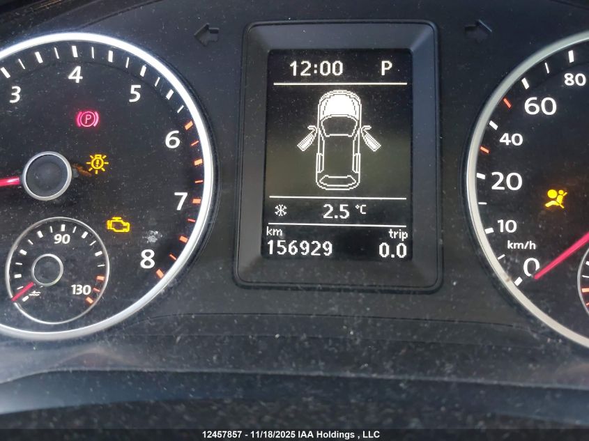 2013 Volkswagen Tiguan VIN: WVGJV3AX7DW595074 Lot: 12457857