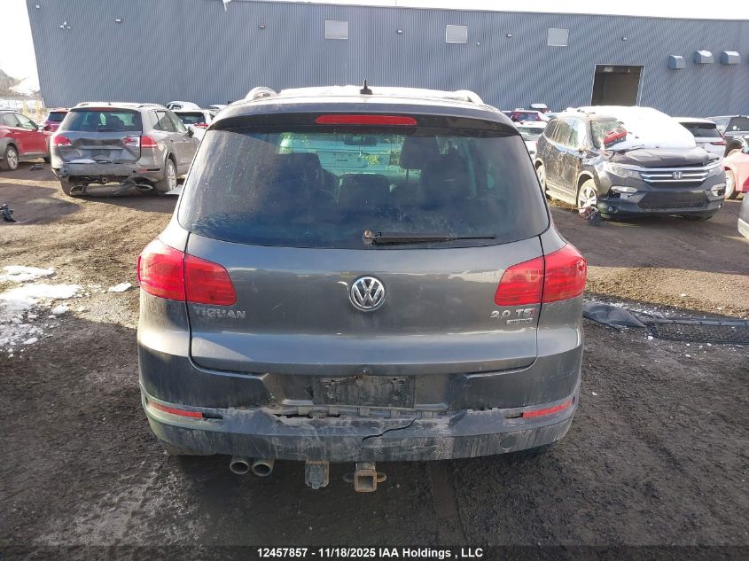 2013 Volkswagen Tiguan VIN: WVGJV3AX7DW595074 Lot: 12457857
