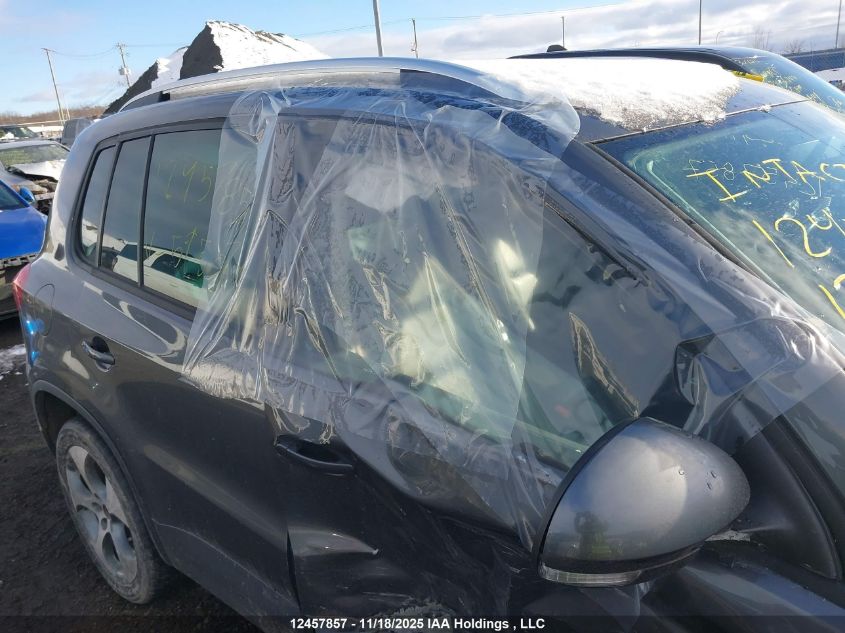 2013 Volkswagen Tiguan VIN: WVGJV3AX7DW595074 Lot: 12457857