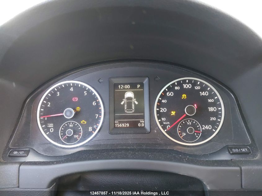 2013 Volkswagen Tiguan VIN: WVGJV3AX7DW595074 Lot: 12457857