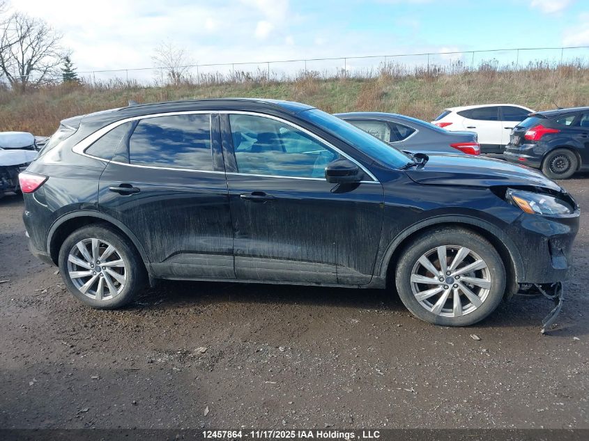 2021 Ford Escape Titanium Hybrid VIN: 1FMCU9DZ4MUA44365 Lot: 12457864