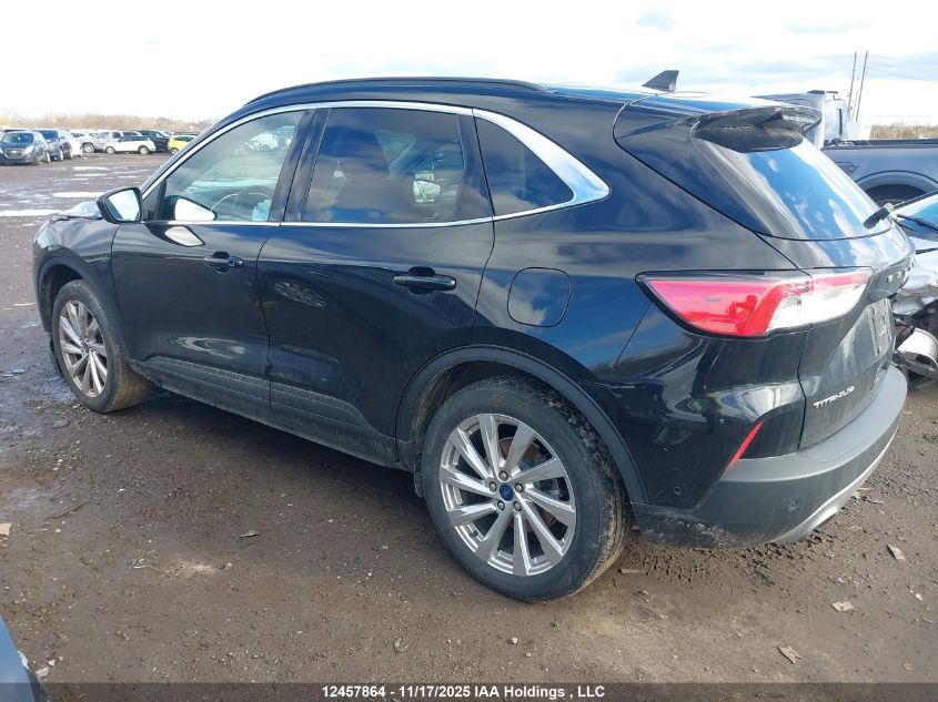 2021 Ford Escape Titanium Hybrid VIN: 1FMCU9DZ4MUA44365 Lot: 12457864