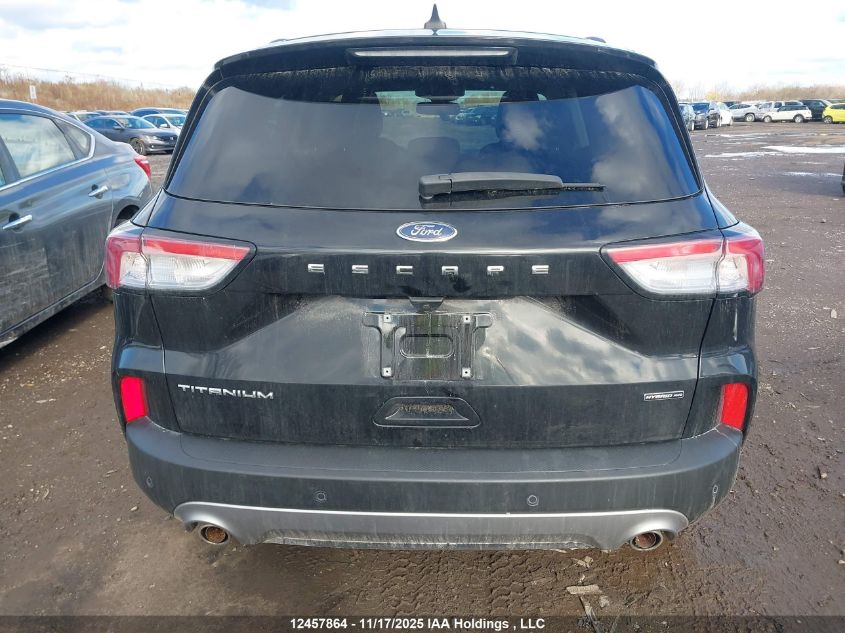2021 Ford Escape Titanium Hybrid VIN: 1FMCU9DZ4MUA44365 Lot: 12457864