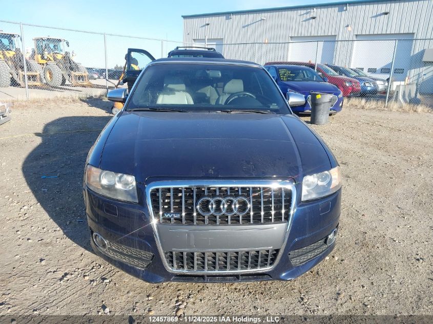 2004 Audi S4 Quattro Cabriolet VIN: WUARL48H34K900937 Lot: 12457869