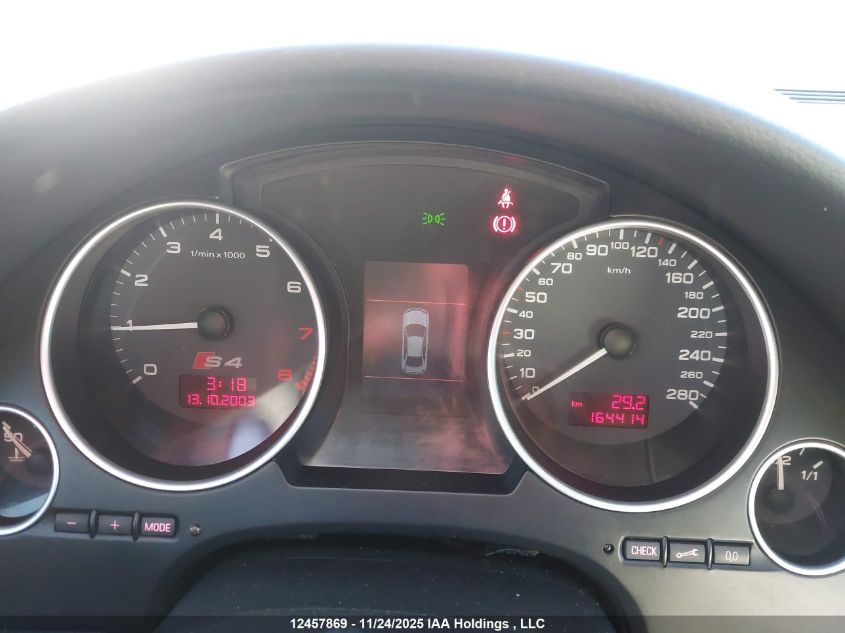 2004 Audi S4 Quattro Cabriolet VIN: WUARL48H34K900937 Lot: 12457869