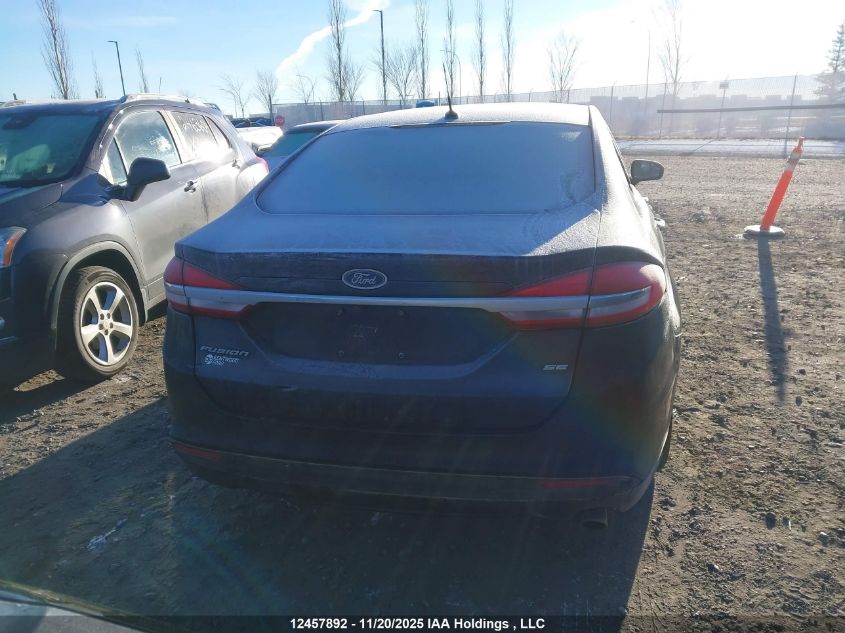 2017 Ford Fusion Se VIN: 3FA6P0H77HR239344 Lot: 12457892