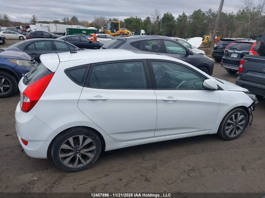 2017 Hyundai Accent VIN: KMHCT5AE9HU342087 Lot: 12457896