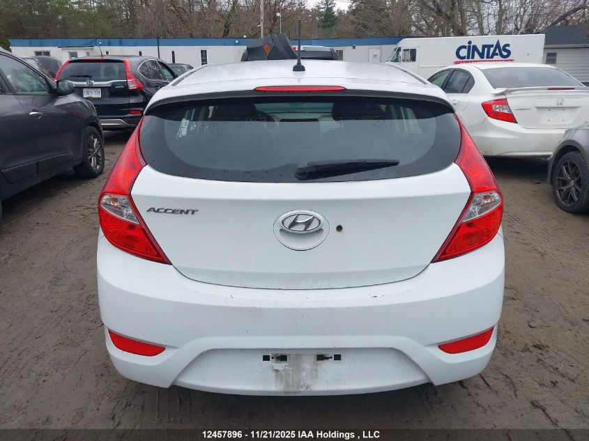 2017 Hyundai Accent VIN: KMHCT5AE9HU342087 Lot: 12457896