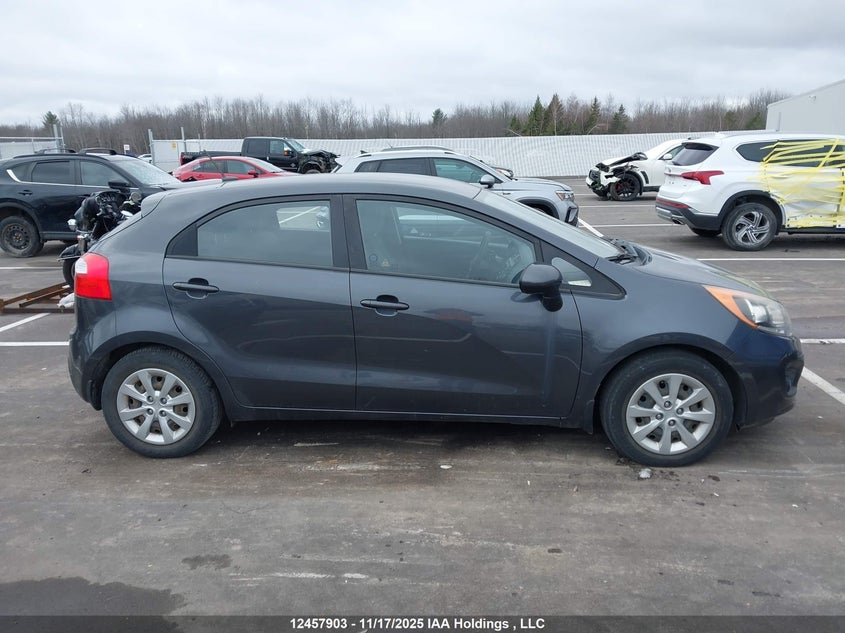 2012 Kia Rio Lx VIN: KNADM5A34C6758952 Lot: 12457903