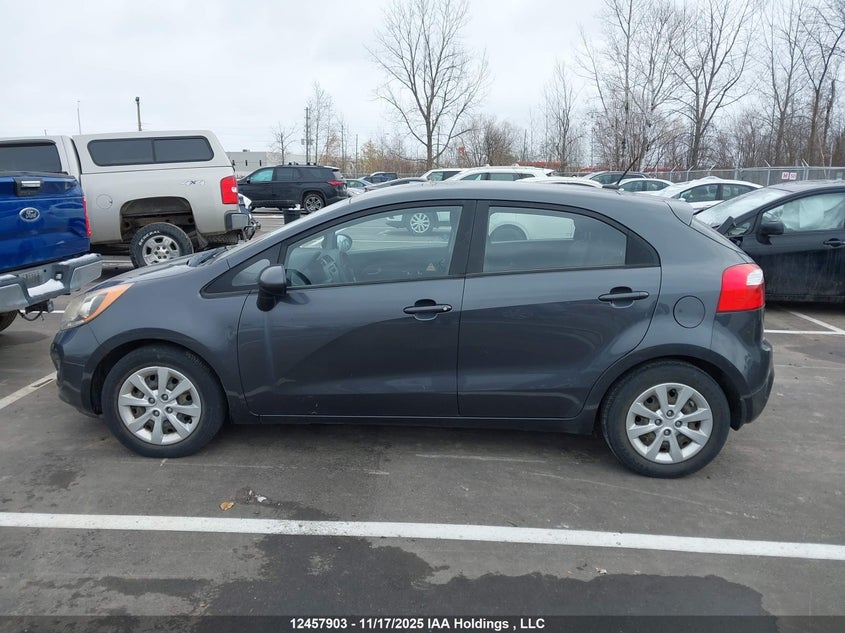 2012 Kia Rio Lx VIN: KNADM5A34C6758952 Lot: 12457903