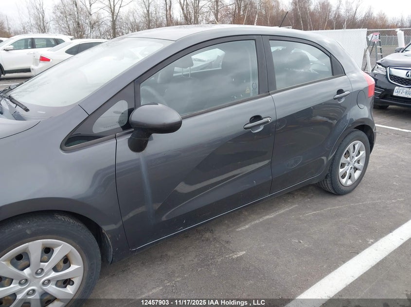 2012 Kia Rio Lx VIN: KNADM5A34C6758952 Lot: 12457903