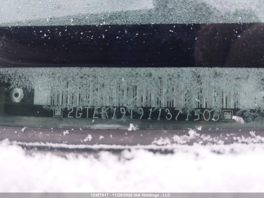 2001 GMC New Sierra K1500 VIN: 2GTEK19T911371506 Lot: 12457917