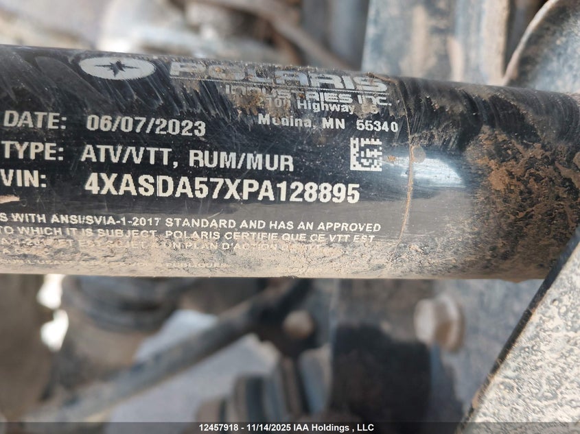 4XASDA57XPA128895 2023 POLARIS SPORTSMAN photo no. 9