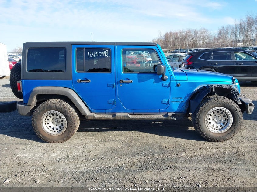 2014 Jeep Wrangler Unlimited Sport VIN: 1C4BJWDG6EL244337 Lot: 12457924