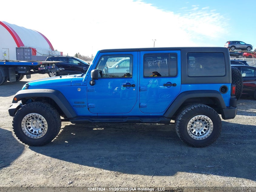 2014 Jeep Wrangler Unlimited Sport VIN: 1C4BJWDG6EL244337 Lot: 12457924