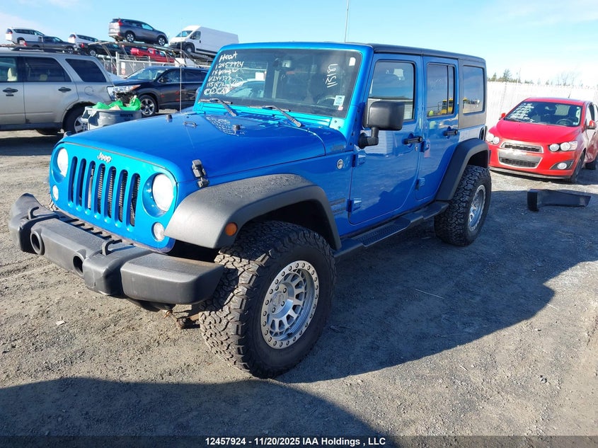 1C4BJWDG6EL244337 2014 JEEP WRANGLER photo no. 2